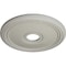 Ekena Millwork Diane Ceiling Medallion (Fits Canopies up to 5 3/8"), 18"OD x 3 5/8"ID x 1 1/8"P, Pot of Cream CM18DIPCF - alternate 2